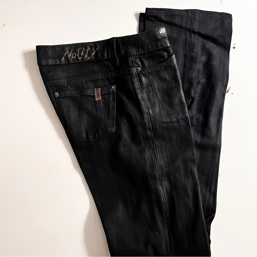 NOTIFY Jeans Black Denim Pants size 28